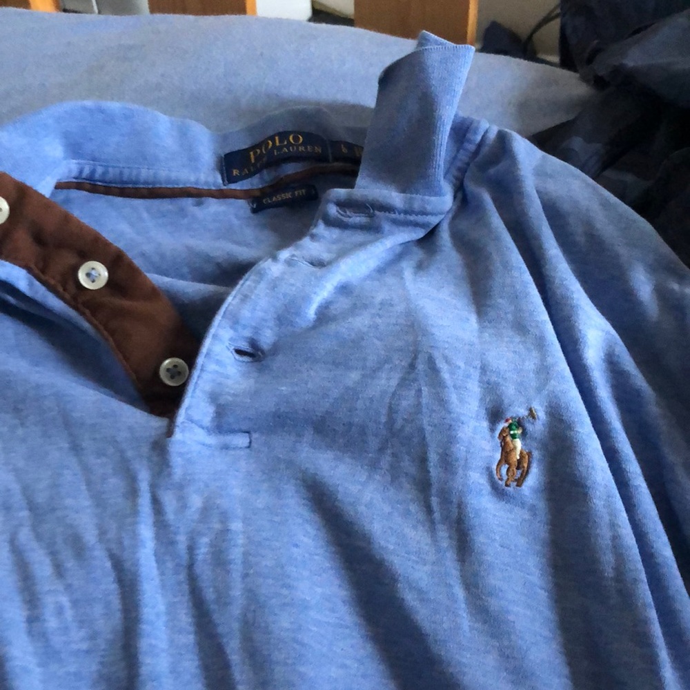 Used polo long sleeve shirt